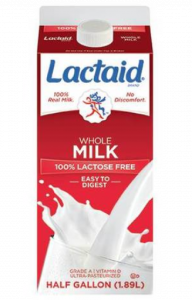 Lactaid – Whole Milk – 1/2 gallon – Store 2 Door Direct